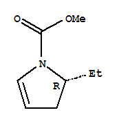 1H-pyrrole-1-carboxylicacid,2-ethyl-2,3-dihydro-,methylester,(2r)-(9ci) Structure,226991-23-7Structure