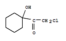(6ci,7ci,8ci)-氯甲基 1-羥基環(huán)己基酮結構式_23386-75-6結構式