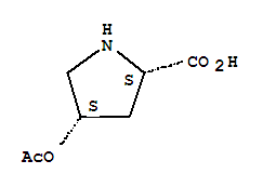 (4s)-(9ci)-4-(乙酰基氧基)-L-脯氨酸結(jié)構(gòu)式_234442-29-6結(jié)構(gòu)式