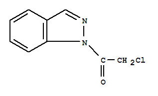 (9ci)-1-(氯乙?；?-1H-吲唑結(jié)構(gòu)式_244017-81-0結(jié)構(gòu)式