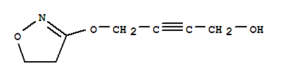 (9ci)-4-[(4,5-二氫-3-異噁唑基)氧基]-2-丁炔-1-醇結(jié)構(gòu)式_247079-77-2結(jié)構(gòu)式