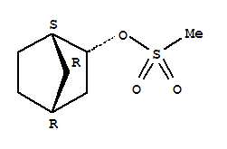 (1s,2r,4r)-(9ci)-甲烷磺酸鹽雙環(huán)[2.2.1]庚烷-2-醇結(jié)構(gòu)式_251446-59-0結(jié)構(gòu)式
