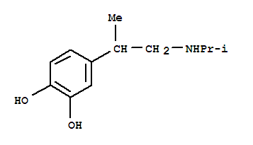 (9ci)-4-[1-甲基-2-[(1-甲基乙基)氨基]乙基]-1,2-苯二醇結(jié)構(gòu)式_252212-81-0結(jié)構(gòu)式