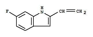 2-乙烯-6-氟-1H-吲哚(9ci)結(jié)構(gòu)式_252552-67-3結(jié)構(gòu)式
