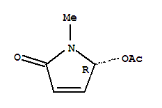 (5r)-(9ci)-5-(乙?；趸?-1,5-二氫-1-甲基-2H-吡咯-2-酮結(jié)構(gòu)式_256458-27-2結(jié)構(gòu)式