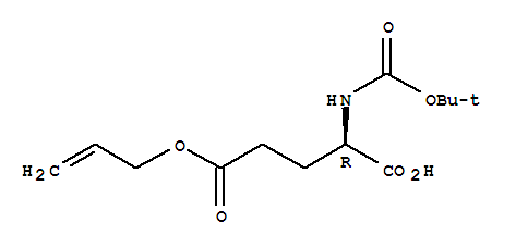 Boc-d-glu(all)-oh結(jié)構(gòu)式_259221-91-5結(jié)構(gòu)式