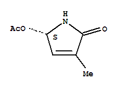 (5s)-(9ci)-5-(乙?；趸?-1,5-二氫-3-甲基-2H-吡咯-2-酮結(jié)構(gòu)式_261509-55-1結(jié)構(gòu)式