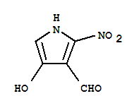 (9ci)-4-羥基-2-硝基-1H-吡咯-3-羧醛結(jié)構(gòu)式_263144-33-8結(jié)構(gòu)式