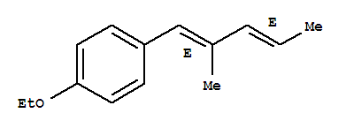 (9ci)-1-乙氧基-4-[(1e,3e)-2-甲基-1,3-五二enyl]-苯結(jié)構(gòu)式_266351-96-6結(jié)構(gòu)式