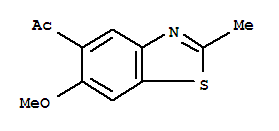 (8ci)-6-甲氧基-2-甲基-5-苯并噻唑甲酮結構式_26749-55-3結構式