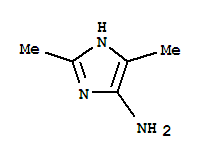 (9ci)-2,5-二甲基-1H-咪唑-4-胺結(jié)構(gòu)式_27802-66-0結(jié)構(gòu)式