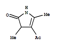 (9ci)-4-乙?；?1,3-二氫-3,5-二甲基-2H-吡咯-2-酮結(jié)構(gòu)式_278792-85-1結(jié)構(gòu)式