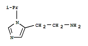 (9ci)-1-(1-甲基乙基)-1H-咪唑-5-乙胺結構式_279236-10-1結構式