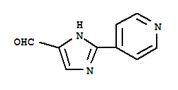 (9ci)-2-(4-吡啶)-1H-咪唑-4-羧醛結(jié)構(gòu)式_279251-10-4結(jié)構(gòu)式