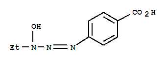 (9ci)-4-(3-乙基-3-羥基-1-三氮雜烯)-苯甲酸結(jié)構(gòu)式_280113-36-2結(jié)構(gòu)式