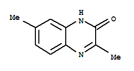  3,7-二甲基-2(1H)-喹噁啉酮結(jié)構(gòu)式_28082-85-1結(jié)構(gòu)式