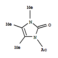 (9ci)-1-乙?；?1,3-二氫-3,4,5-三甲基-2H-咪唑-2-酮結(jié)構(gòu)式_281194-74-9結(jié)構(gòu)式