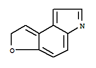 2H-呋喃并[3,2-e]吲哚 (8ci,9ci)結構式_28579-31-9結構式