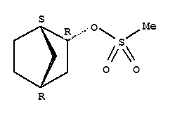 (1r,2s,4s)-rel-(9ci)-甲烷磺酸鹽雙環(huán)[2.2.1]庚烷-2-醇結(jié)構(gòu)式_28627-78-3結(jié)構(gòu)式