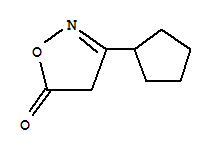 2-Isoxazolin-5-one,3-cyclopentyl-(8ci) Structure,29068-27-7Structure