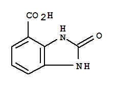 (9ci)-2,3-二氫-2-氧代-1H-苯并咪唑-4-羧酸結(jié)構(gòu)式_291289-41-3結(jié)構(gòu)式