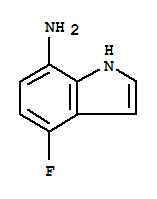 (9ci)-4-氟-1H-吲哚-7-胺結(jié)構(gòu)式_292636-13-6結(jié)構(gòu)式