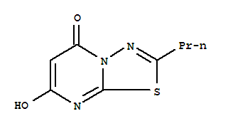 (9ci)-7-羥基-2-丙基-5H-1,3,4-噻二唑并[3,2-a]嘧啶-5-酮結構式_297763-38-3結構式