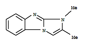 (9ci)-1,2-二甲基-1H-咪唑并[1,2-a]苯并咪唑結(jié)構(gòu)式_300709-09-5結(jié)構(gòu)式