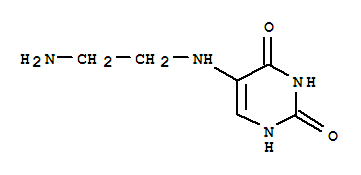 (9ci)-5-[(2-氨基乙基)氨基]-2,4(1H,3h)-嘧啶二酮結(jié)構(gòu)式_300804-18-6結(jié)構(gòu)式