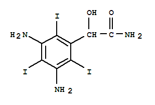  3,5-二氨基--alpha--羥基-2,4,6-三碘-苯乙酰胺結(jié)構(gòu)式_304851-93-2結(jié)構(gòu)式