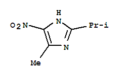 (9ci)-4-甲基-2-(1-甲基乙基)-5-硝基-1H-咪唑結(jié)構(gòu)式_313998-50-4結(jié)構(gòu)式