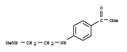 (9ci)-4-[[2-(甲基氨基)乙基]氨基]-苯甲酸甲酯結(jié)構(gòu)式_317359-37-8結(jié)構(gòu)式