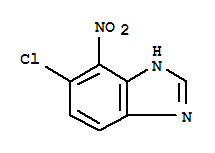 (9ci)-5-氯-4-硝基-1H-苯并咪唑結(jié)構(gòu)式_32046-86-9結(jié)構(gòu)式