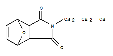 4-(2-羥基乙基)-10-噁-4-氮雜三環(huán)[5.2.1.02,6]-8-癸烯-3,5-二酮結(jié)構(gòu)式_32620-90-9結(jié)構(gòu)式