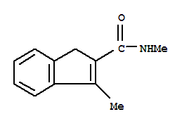 N,3-二甲基-1H-茚-2-羧酰胺結構式_335031-37-3結構式
