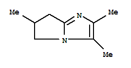 (9Ci)-6,7-二氫-2,3,6-三甲基-5H-吡咯并[1,2-A]咪唑結(jié)構(gòu)式_336106-31-1結(jié)構(gòu)式
