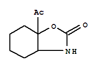 (9ci)-7a-乙?；鶜?2(3H)-苯噁唑酮結(jié)構(gòu)式_343770-93-4結(jié)構(gòu)式
