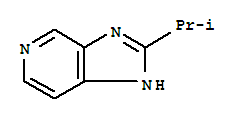 (9ci)-2-(1-甲基乙基)-1H-咪唑并[4,5-c]吡啶結(jié)構(gòu)式_343868-62-2結(jié)構(gòu)式