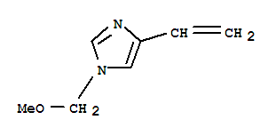 (9ci)-4-乙烯-1-(甲氧基甲基)-1H-咪唑結構式_343880-83-1結構式