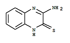 (9ci)-3-氨基-2(1H)-喹噁啉硫酮結構式_34972-19-5結構式