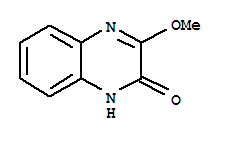  3-甲氧基-2(1H)-喹噁啉酮結(jié)構(gòu)式_35676-71-2結(jié)構(gòu)式