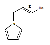 1H-pyrrole,1-(2-butenyl)-,(e)-(9ci) Structure,35801-87-7Structure