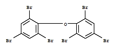 2,2,4,4,6,6-六溴聯(lián)苯醚結(jié)構(gòu)式_35854-94-5結(jié)構(gòu)式