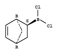 rel-(9ci)-(1r,2s,4r)-雙環(huán)[2.2.1]-5-庚烯-2-基二氯-硼烷結(jié)構(gòu)式_36169-96-7結(jié)構(gòu)式