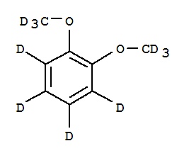 鄰苯二甲醚-D10結(jié)構(gòu)式_362049-43-2結(jié)構(gòu)式