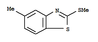 (7ci,8ci,9ci)-5-甲基-2-(甲基硫代)-苯并噻唑結(jié)構(gòu)式_3622-48-8結(jié)構(gòu)式
