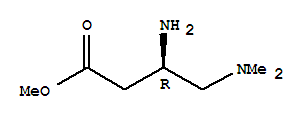 (3r)-(9ci)-3-氨基-4-(二甲基氨基)-丁酸甲酯結構式_362704-90-3結構式