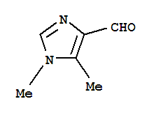 (9ci)-1,5-二甲基-1H-咪唑-4-羧醛結(jié)構(gòu)式_368833-95-8結(jié)構(gòu)式