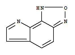 1H-[1,2,5]惡二唑并[3,4-g]吲哚結(jié)構(gòu)式_374112-75-1結(jié)構(gòu)式