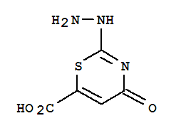 (9ci)-2-肼基-4-氧代-4H-1,3-噻嗪-6-羧酸結(jié)構(gòu)式_376616-17-0結(jié)構(gòu)式